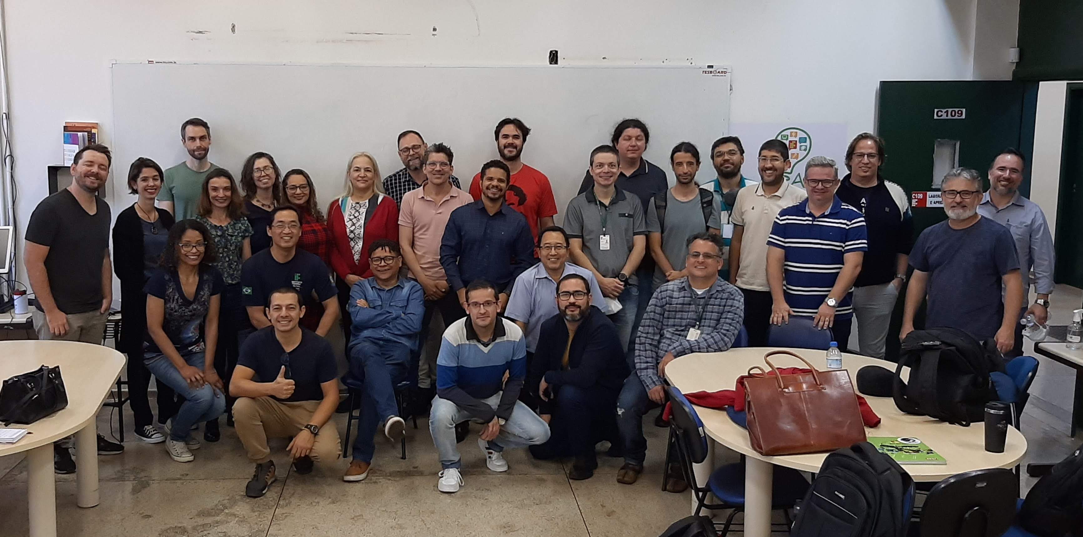 Participantes do II Encontro de Coordenadores dos Cursos de Pós-Graduação do IFSP
