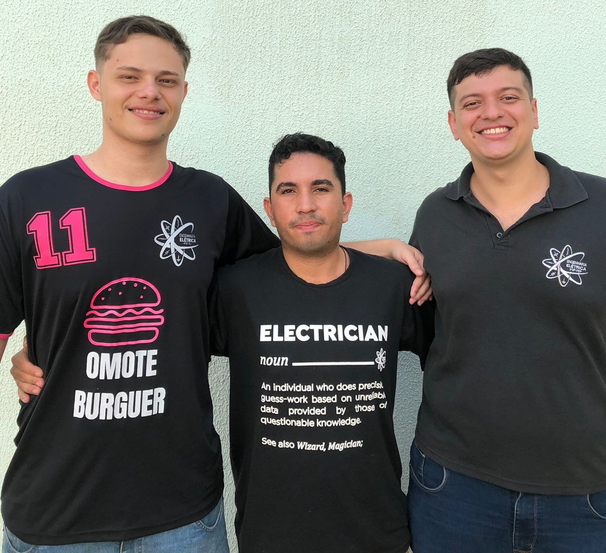 (JouleWatch) Da esq. para a direita - Mateus Freire-Renan Tenório-Augusto Gino