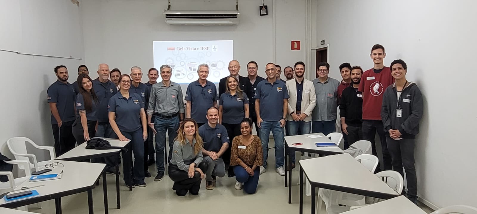 Pesquisadores e alunos do IFSP e funcionários da Bela Vista celebraram nova parceria em encontro na semana passada